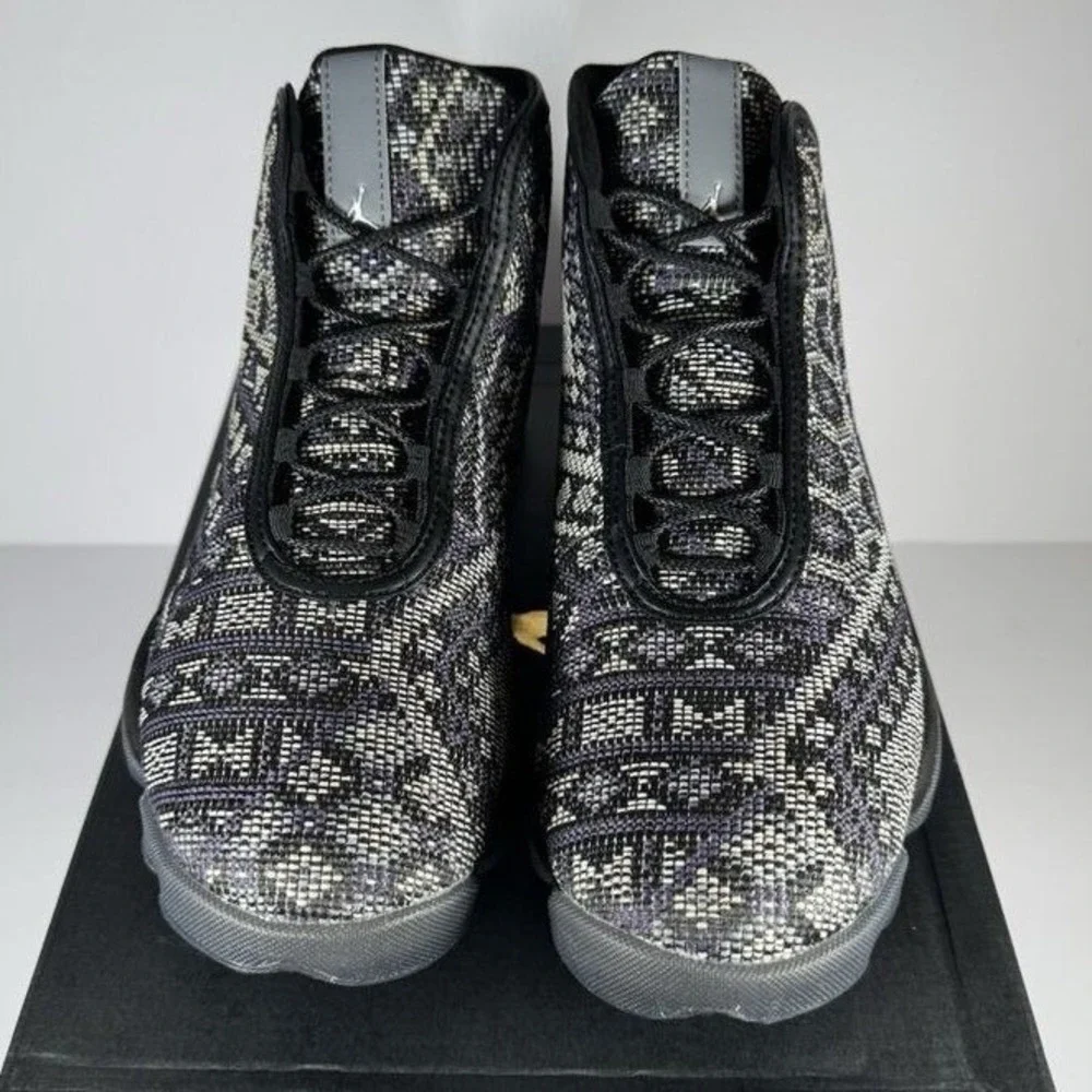 Jordan Horizon Premium‎ Black Purple Steel Light Charcoal 822333-022 Mens 9.5